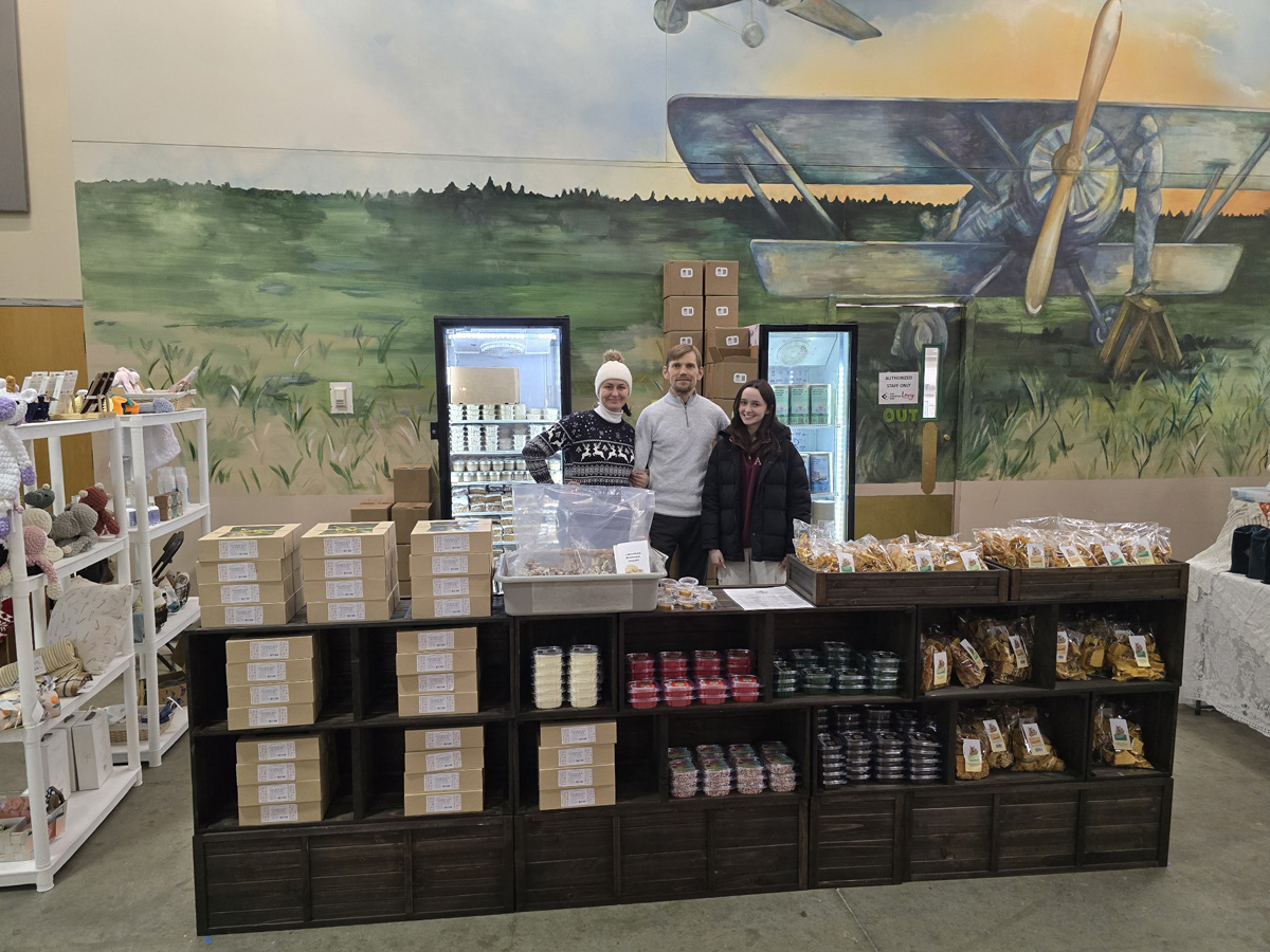 Farmers Market Box Display